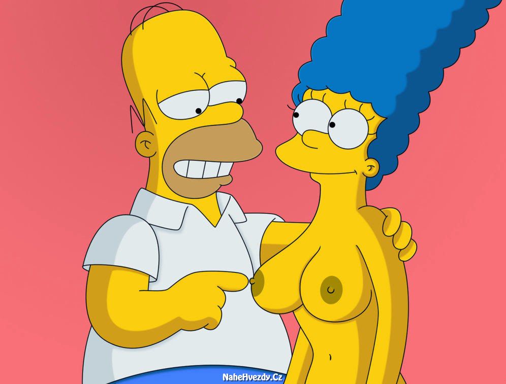 Nahá Marge Simpsonova. Fotka - 23